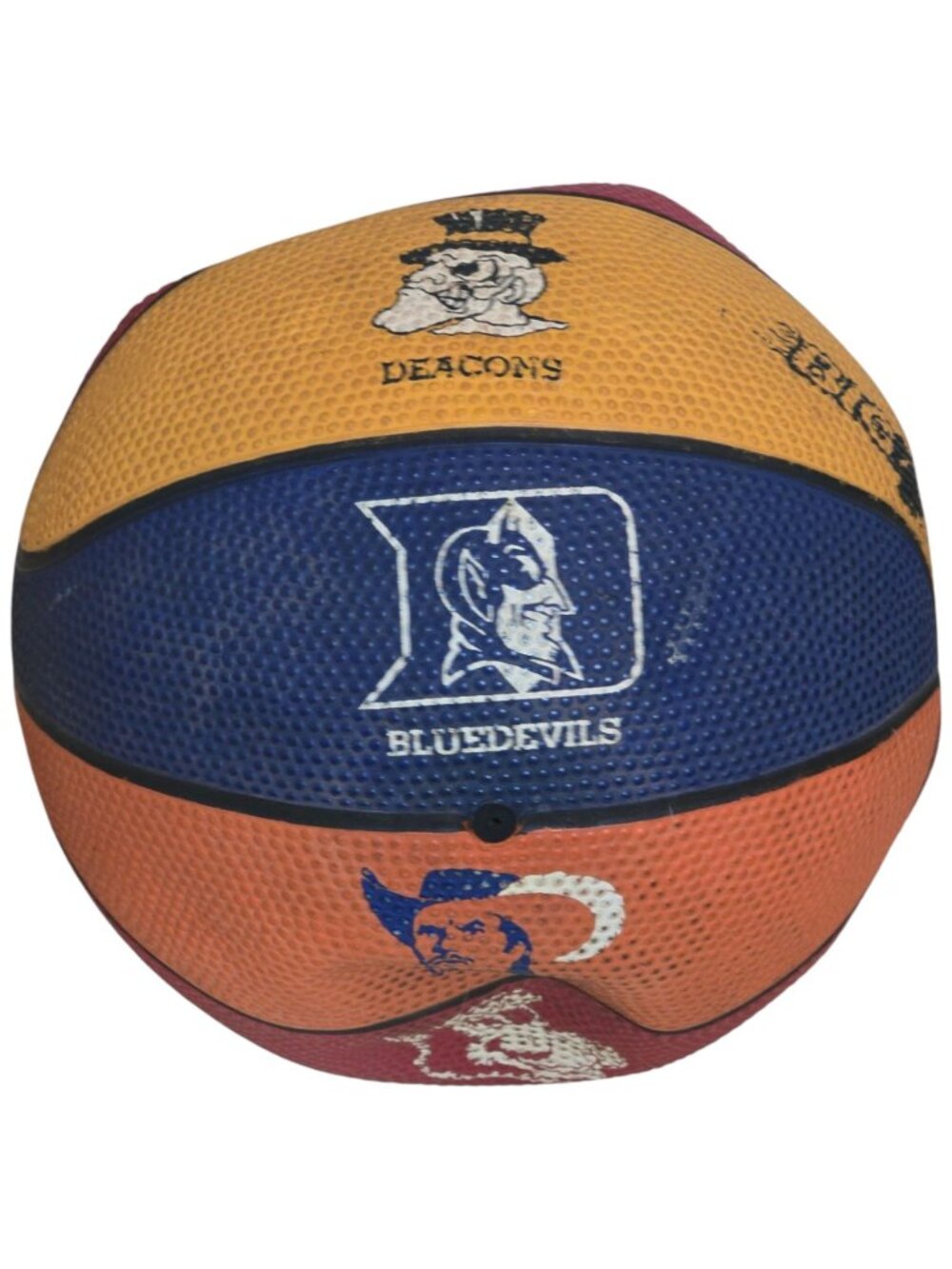 Vintage ACC Big 4 Basketball UNC Duke NC State Wake Forest NCAA 1990s Season Bal - Picture 4 of 7